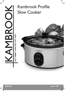 Handleiding Kambrook KSC450CMP Slowcooker