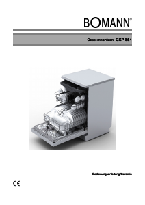 Bedienungsanleitung Bomann GSP 854 Geschirrspüler