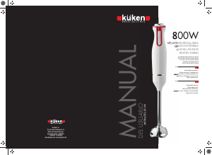 Manual de uso Küken 34165 Batidora de mano