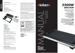 Manual de uso Küken 36033 Parrilla de mesa