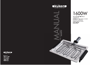 Manual de uso Küken 33551 Parrilla de mesa