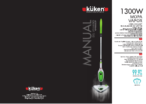 Manual Küken 34120 Máquina de limpar a vapor