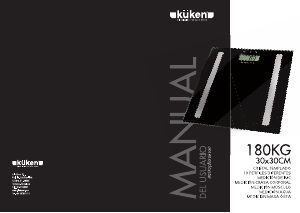 Manual de uso Küken 33706 Báscula