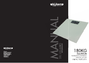 Manual de uso Küken 33791 Báscula