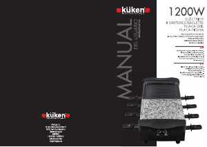 Manual de uso Küken 33998 Raclette grill