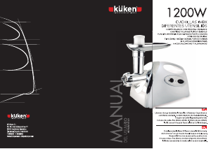 Manual de uso Küken 30140 Picadora de carne