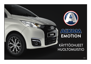 Käyttöohje Aixam Emotion Coupe (2020)