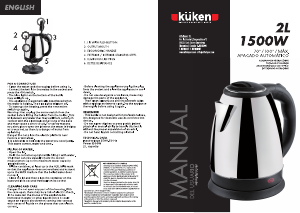 Manual de uso Küken 33670 Hervidor