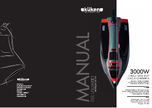 Manual de uso Küken 34098 Plancha