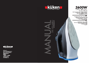 Manual de uso Küken 36089 Plancha