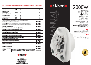 Manual Küken 33445 Heater