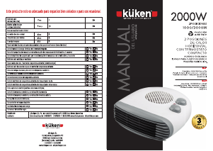 Manual Küken 33772 Aquecedor