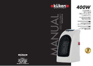 Manual de uso Küken 36203 Calefactor