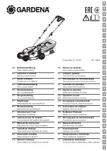 Bruksanvisning Gardena PowerMax Li-18/32 Gräsklippare