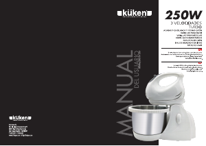Manual de uso Küken 36900 Batidora de varillas
