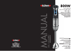 Manual de uso Küken 33744 Batidora de mano