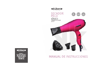 Manual de uso Küken 33526 Secador de pelo