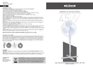 Handleiding Küken 31515 Ventilator