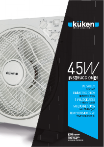 Manual de uso Küken 34138 Ventilador