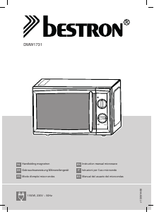 Manual Bestron DMW1731 Microwave