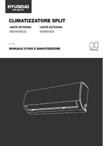 Manuale Hyundai WSHN-183CG Condizionatore d’aria