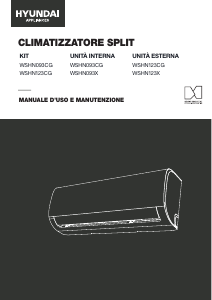 Manuale Hyundai WSHN-123X Condizionatore d’aria