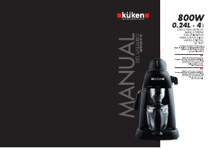 Manual Küken 33724 Máquina de café expresso