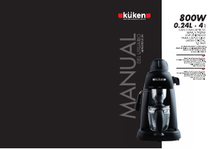 Manual Küken 33724 Espresso Machine