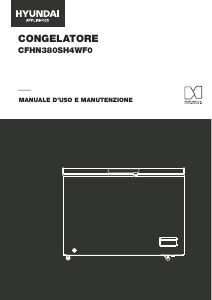 Manuale Hyundai CFHN-380SH4WF0 Congelatore