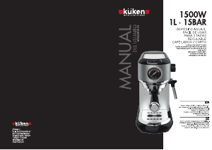 Manual Küken 35675 Máquina de café expresso