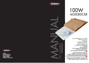 Manual de uso Küken 33969 Manta eléctrica