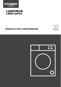 Manuale Hyundai LBHN-128F2A Lavatrice