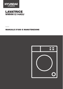 Manuale Hyundai WMHN-1214ASJ Lavatrice