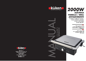 Manual de uso Küken 36051 Grill de contacto