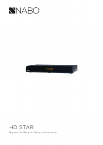 Bedienungsanleitung NABO HD Star Digital-receiver