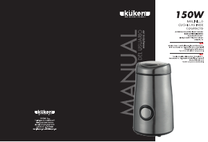 Manual Küken 30029 Moinho de café