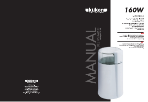 Manual de uso Küken 33083 Molinillo de café