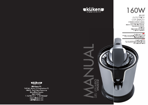 Manual Küken 33901 Espremedor de citrinos