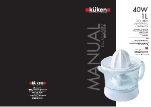 Manual Küken 34069 Espremedor de citrinos