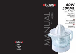 Manual de uso Küken 34074 Exprimidor de cítricos