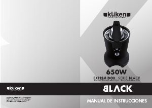 Manual de uso Küken 36050 Exprimidor de cítricos