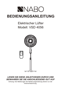 Bedienungsanleitung NABO VSD 4056 Ventilator