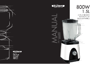 Manual Küken 34025 Liquidificadora