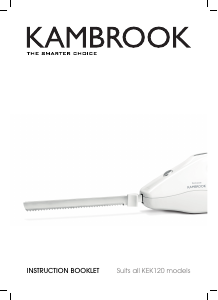 Manual Kambrook KEK120WHT Electric Knife