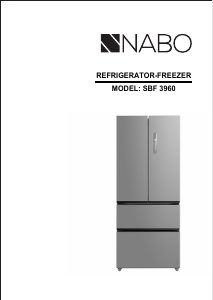 Manual NABO SBF 3960 Fridge-Freezer