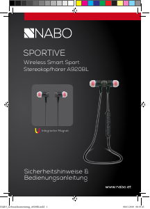Bedienungsanleitung NABO A920BL Kopfhörer
