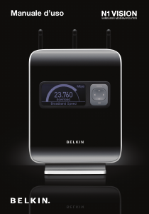 Manuale Belkin F5D8632-4 Router