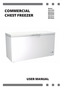 Manual Nikkei SNCO570 Freezer
