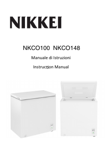 Handleiding Nikkei NKCO148 Vriezer