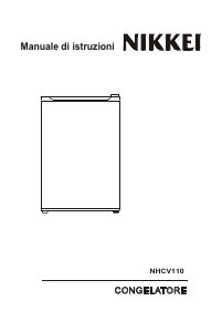 Manuale Nikkei NHCV110 Congelatore